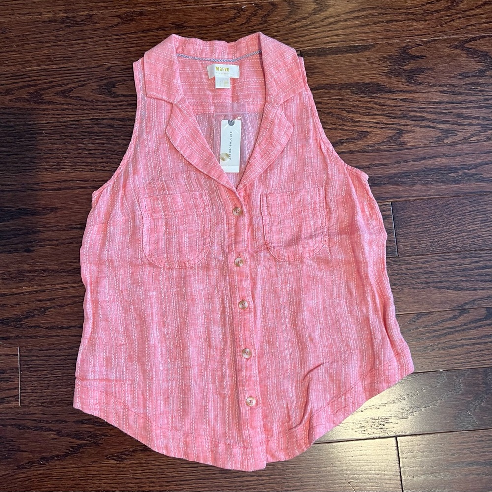 Anthropologie Maeve Felicity Sleeveless Top